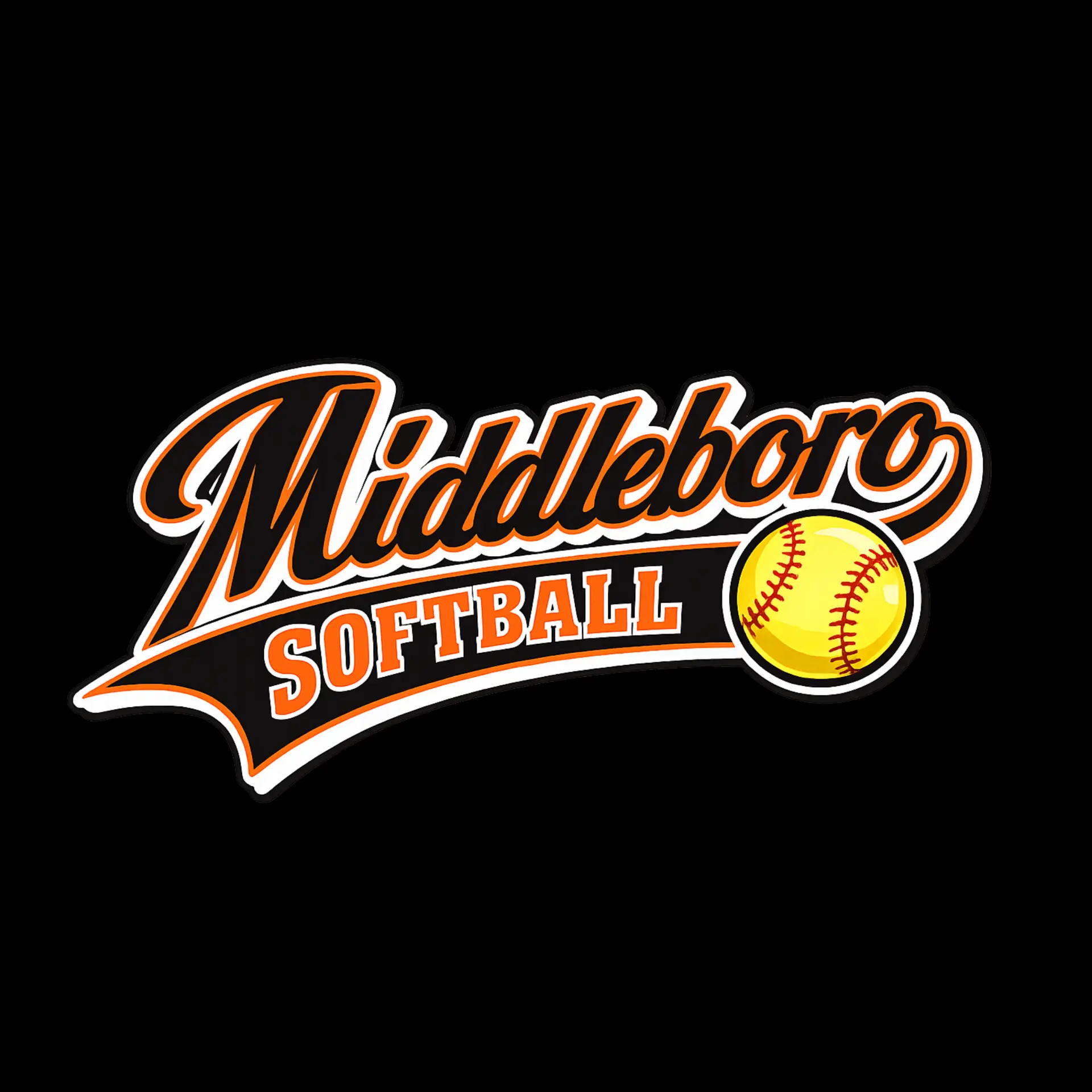 Middleboro Softball League logo